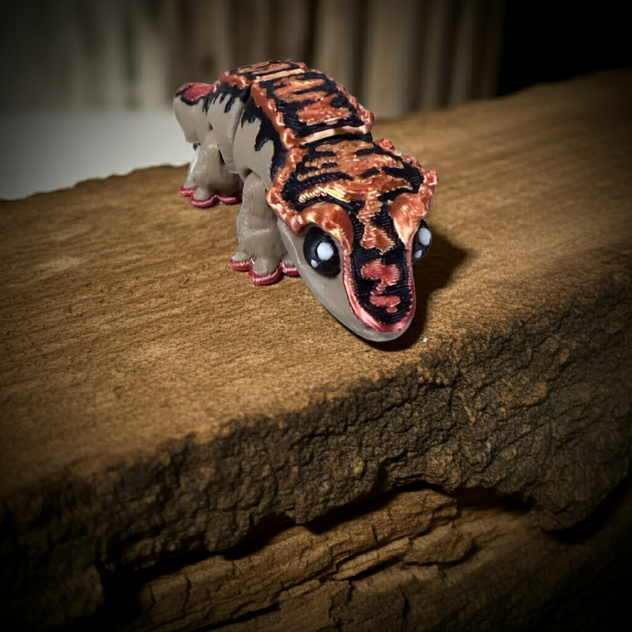 Bearded Dragon - Mini Flexi 3D Printed Articulated Reptile Toy