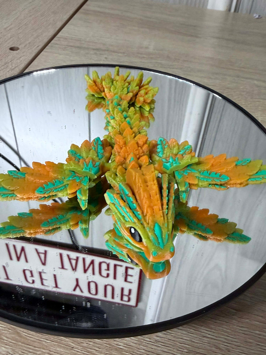 Bargain Bin - Dragons - Flexi 3D Printed Articulated Fantasy Figurine