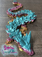 Bargain Bin - Dragons - Flexi 3D Printed Articulated Fantasy Figurine