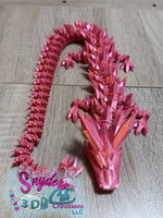 Bargain Bin - Dragons - Flexi 3D Printed Articulated Fantasy Figurine