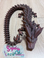 Bargain Bin - Dragons - Flexi 3D Printed Articulated Fantasy Figurine