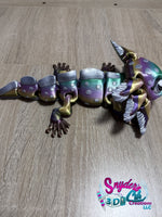 Axolotl - Flexi 3D Printed Articulated Amphibian Fidget Toy