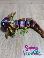 Axolotl - Bargain Bin - Flexi 3D Printed Articulated Amphibian Fidget Toy