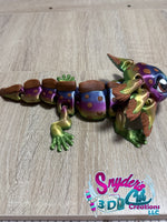 Axolotl - Bargain Bin - Flexi 3D Printed Articulated Amphibian Fidget Toy