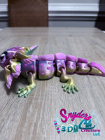 Axolotl - Flexi 3D Printed Articulated Amphibian Fidget Toy