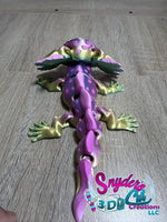 Axolotl - Bargain Bin - Flexi 3D Printed Articulated Amphibian Fidget Toy