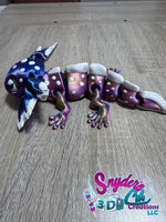 Axolotl - Flexi 3D Printed Articulated Amphibian Fidget Toy