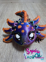 Axolotl - Flexi 3D Printed Articulated Amphibian Fidget Toy