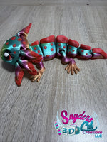 Axolotl - Flexi 3D Printed Articulated Amphibian Fidget Toy
