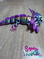 Axolotl - Bargain Bin - Flexi 3D Printed Articulated Amphibian Fidget Toy