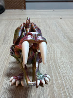 Sabertooth Skeleton - 3D Printed Articulated Fossil Toy