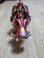 Sabertooth Skeleton - 3D Printed Articulated Fossil Toy