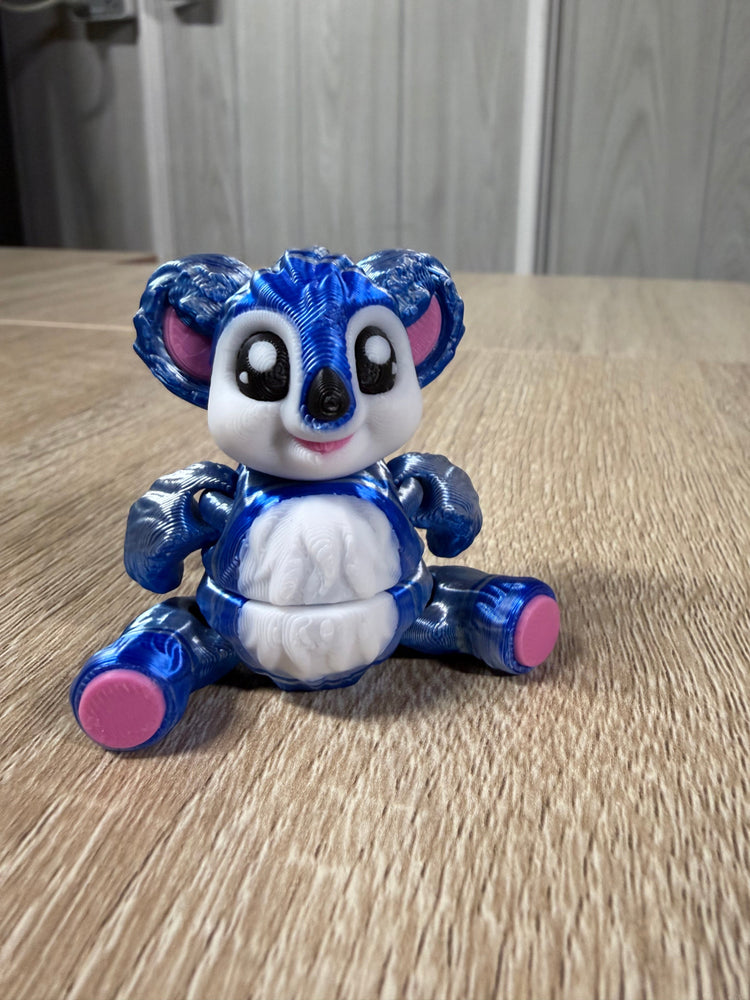 Bear - Mini Flexi 3D Printed Articulated Animal Fidget Toy