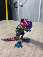 T-Rex - Bargain Bin - Flexi Small 3D Printed Articulated Dinosaur Toy