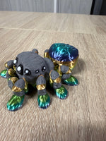 Spider - Bargain Bin - Jumping 3D Printed Articulated Fidget Toy