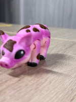 Pig - Flexi 3D Printed Articulated Farm Animal Fidget Toy