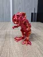 T-Rex - Bargain Bin - Flexi Small 3D Printed Articulated Dinosaur Toy