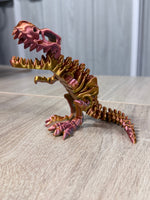 T-Rex - Bargain Bin - Flexi Small 3D Printed Articulated Dinosaur Toy