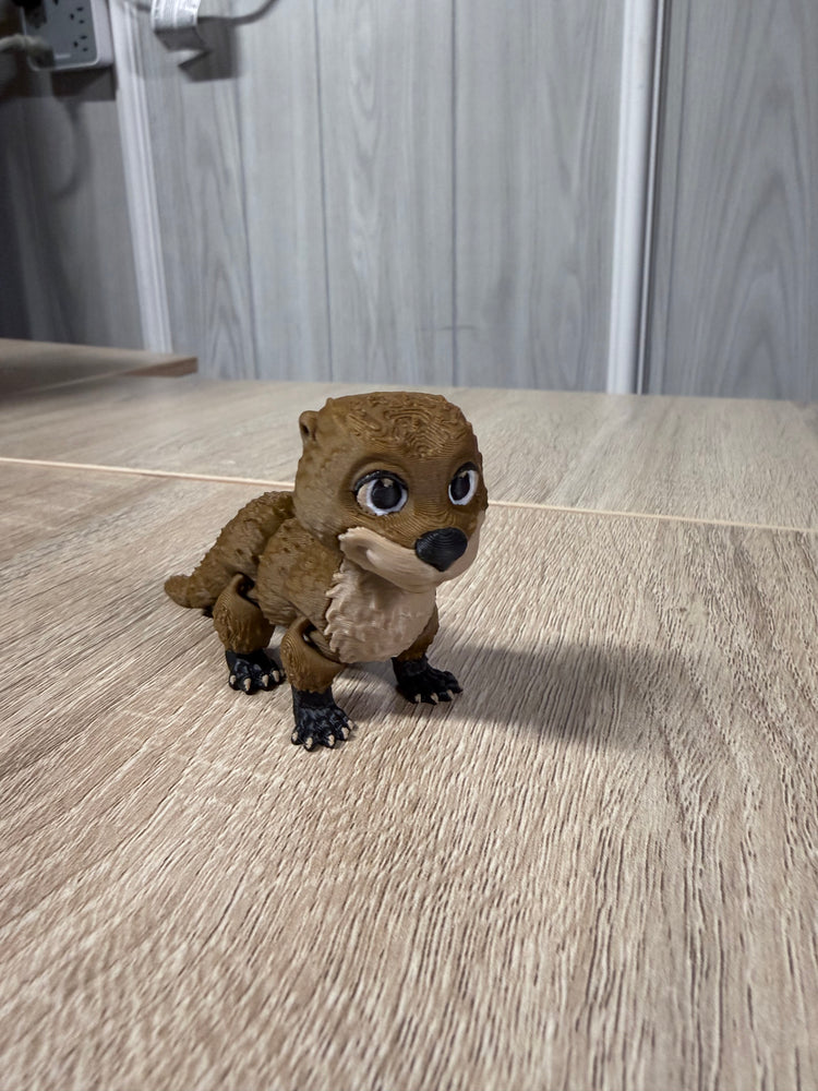 Otter - Flexi 3D Printed Articulated Animal Fidget Toy
