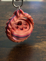 Gyro Spinner Keychain & Bag Clip - 3D Printed Fidget Toy