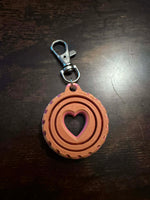 Gyro Spinner Keychain & Bag Clip - 3D Printed Fidget Toy