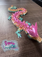 Bargain Bin - Dragons - Flexi 3D Printed Articulated Fantasy Figurine