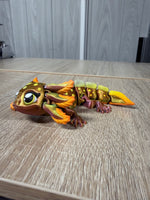 Axolotl - Flexi 3D Printed Articulated Amphibian Fidget Toy