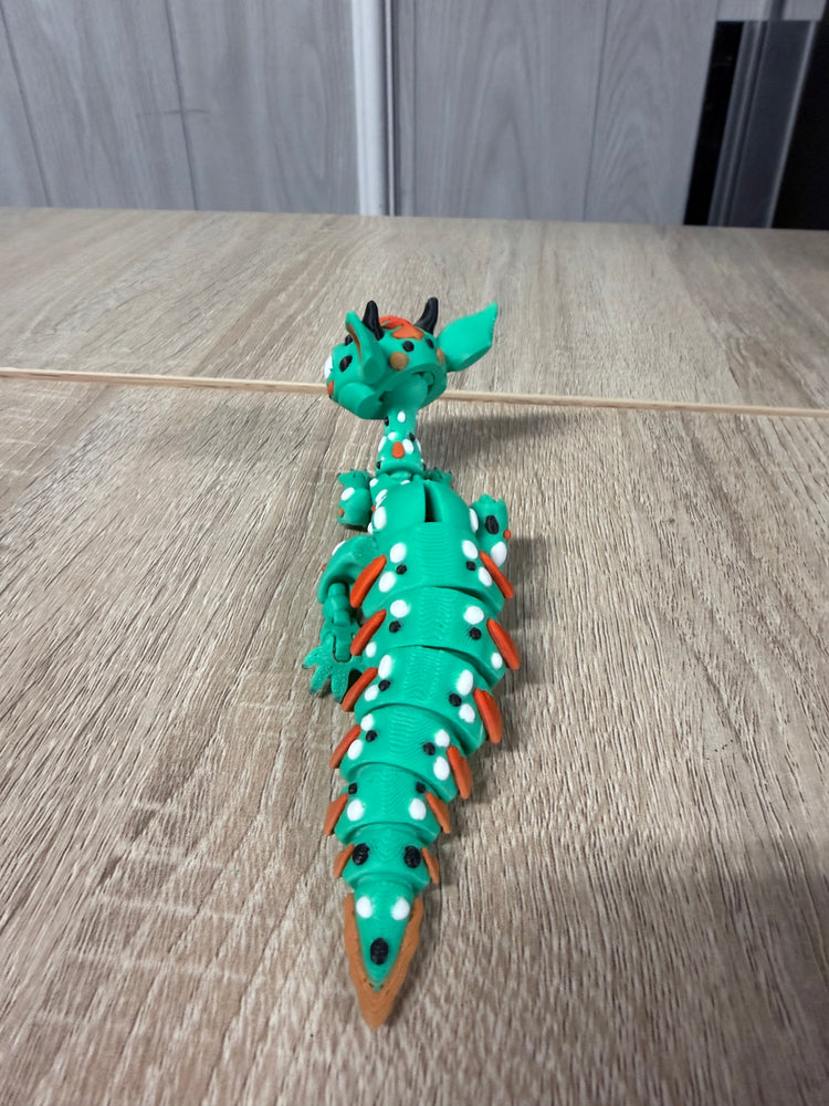Elcid the Baby Dragon - Premium 3D Printed Fantasy Figurine