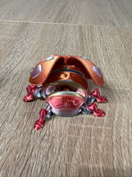 Love Bug - 3D Printed Flexi Fidget Toy - Articulated Ladybug Figurine - Desk Toy Gift - Made in USA