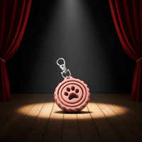 Gyro Spinner Keychain & Bag Clip - 3D Printed Fidget Toy