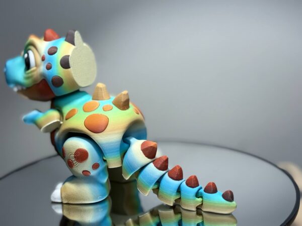 Baby T-Rex Ocean w/gradient brown - Image 4