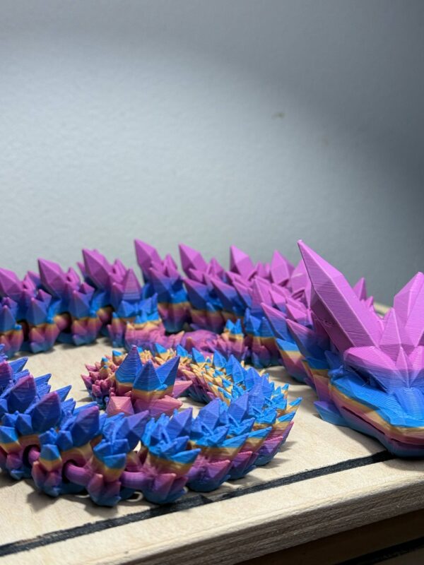 Flexi 24" Crystal Dragon Dreamy MIxup - Image 3