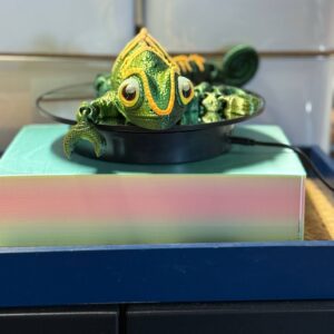 Flexi Chameleon Black Yellow Green