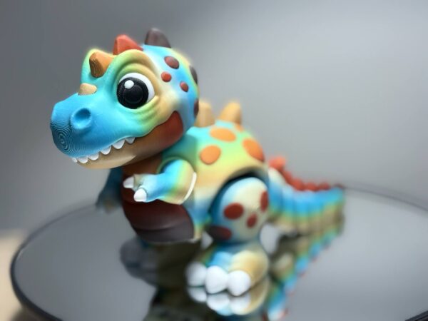 Baby T-Rex Ocean w/gradient brown - Image 3