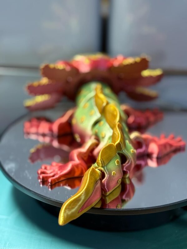 Cute Flexi Axolotl Rainbow - Image 4