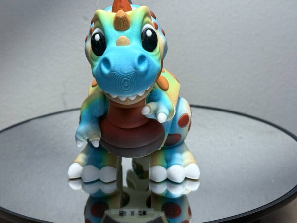 Baby T-Rex Ocean w/gradient brown