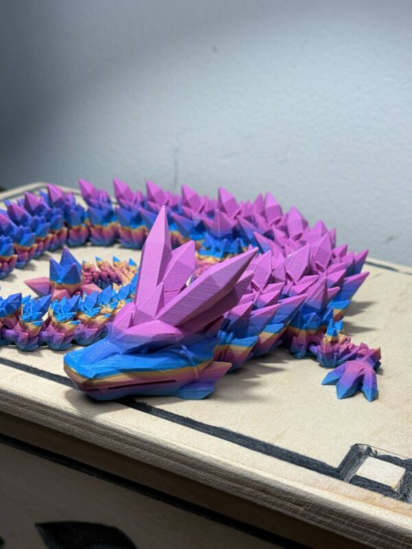Flexi 24" Crystal Dragon Dreamy MIxup - Image 4
