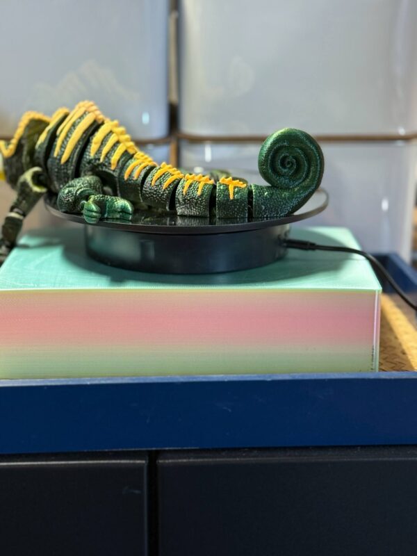 Flexi Chameleon Black Yellow Green - Image 3