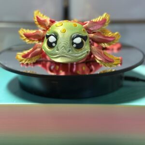 Cute Flexi Axolotl Rainbow