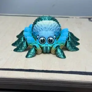 Flexi Articulating Blue Green Spider