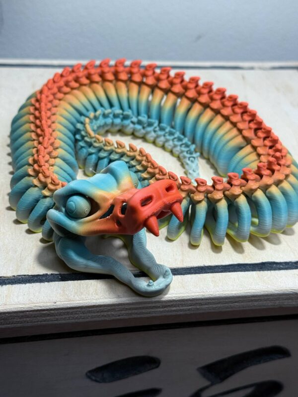 Flexi 22" Snake Skeleton Paint - Image 3