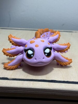 7zTL3xPw Cute Flexi Axolotl Lavender