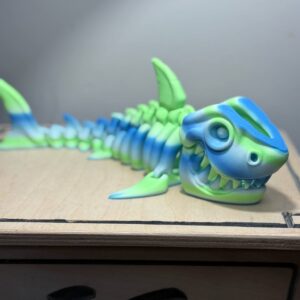 Flexi 12" Skeleton Shark Ocean