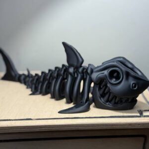 Flexi 12" Skeleton Shark Black