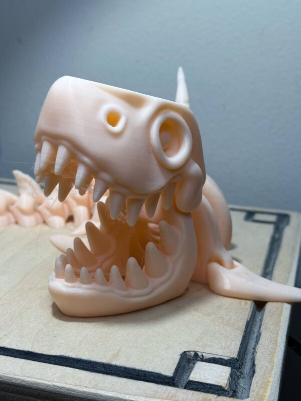 Flexi 12" Skeleton Shark Flesh Color