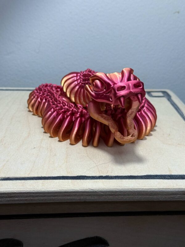 Flexi 22" Snake Skeleton RedGold - Image 2