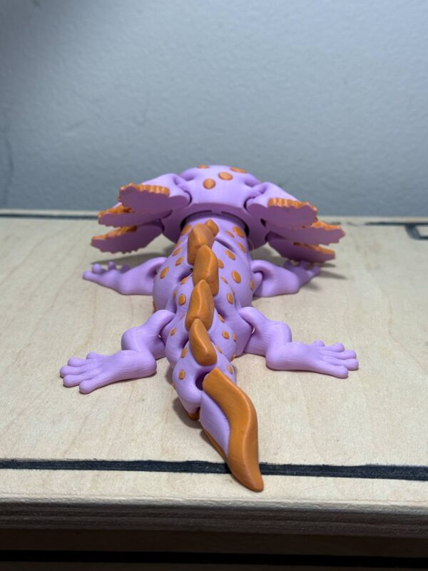 Cute Flexi Axolotl Lavender - Image 4