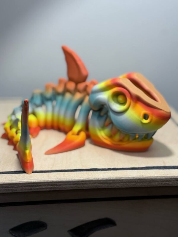Flexi 12" Skeleton Shark Paint