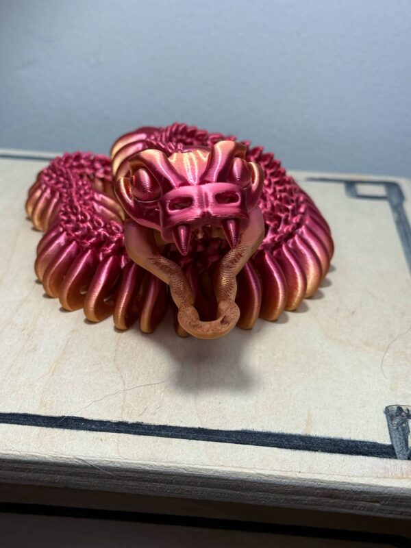 Flexi 22" Snake Skeleton RedGold