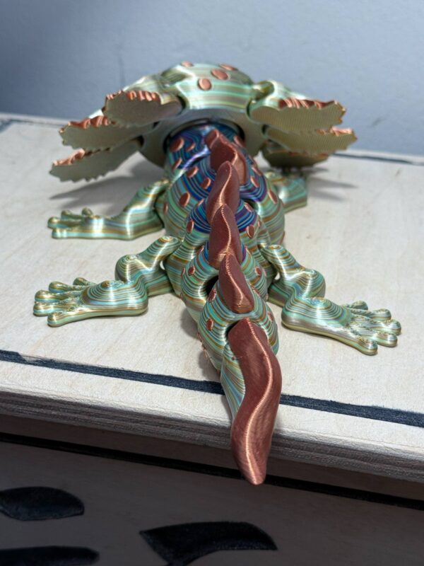 Cute Flexi Axolotl Psychadelic - Image 4